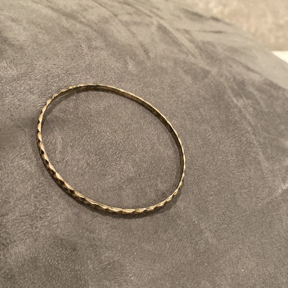 Stirling silver bangle bracelet from Mexico